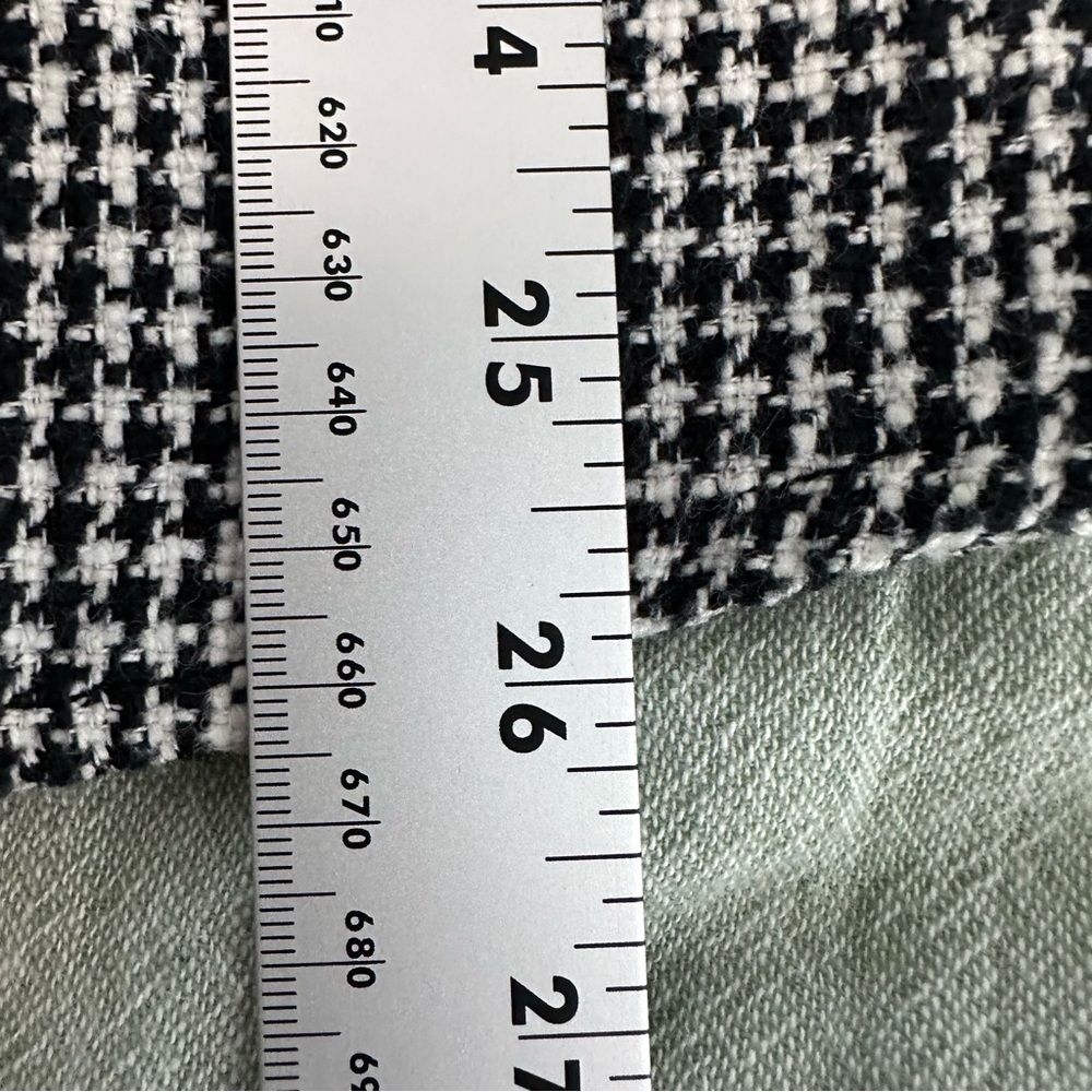 Abercrombie & Fitch Women’s Oversized Jacket Shirt Houndstooth Size S - Picture 6 of 7